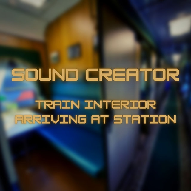 Train Interior Arriving at Station