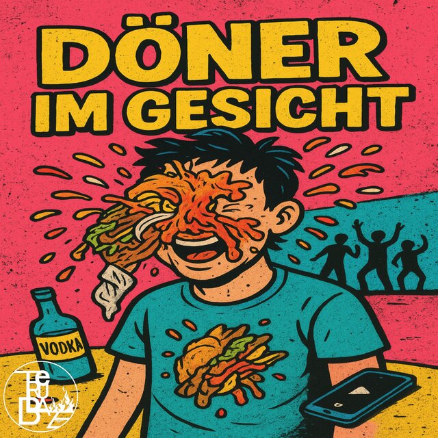 Döner im Gesicht