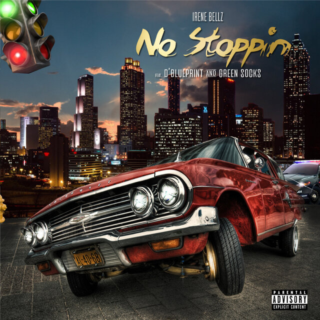No Stoppin' D'blueprint & Green Socks