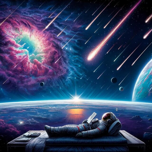 Sleep in Zero Gravity (Meteor Watch Day)