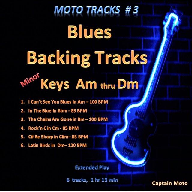Moto Tracks #3 Blues Backing Tracks