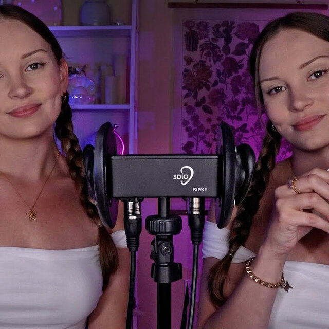 ASMR Twin Tapping and Scratching Triggers