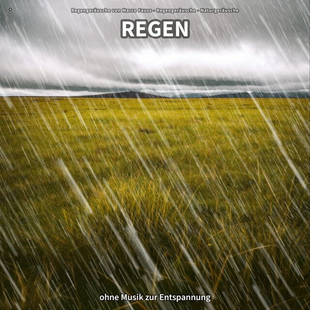 * Regen ohne Musik zur Entspannung