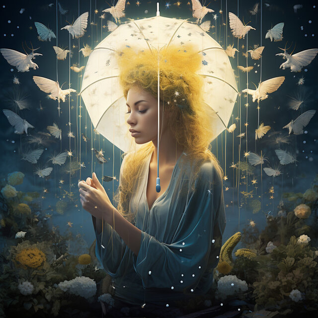 Binaural Rain Meditative Relaxation: Peaceful Rhythms