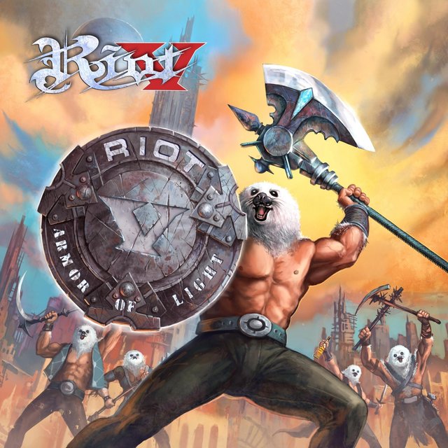 Cover art for album Armor of Light by Riot V