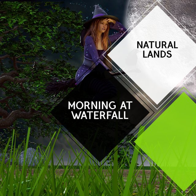 Morning at Waterfall - Natural Lands