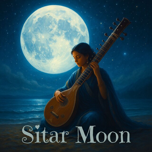 Sitar Moon, Night Raga for Stillness