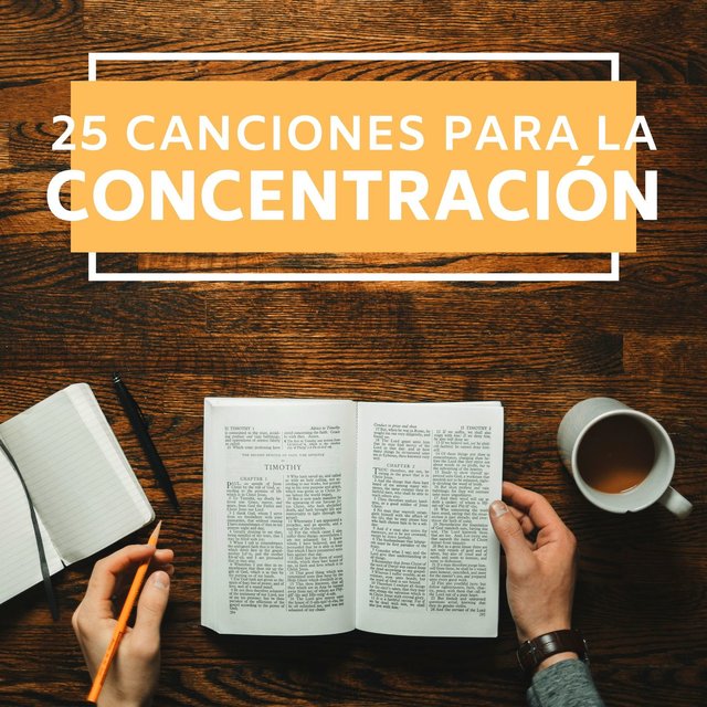 25 Canciones para la Concentración: Música para Estudiar y Meditar Sin Distracciones