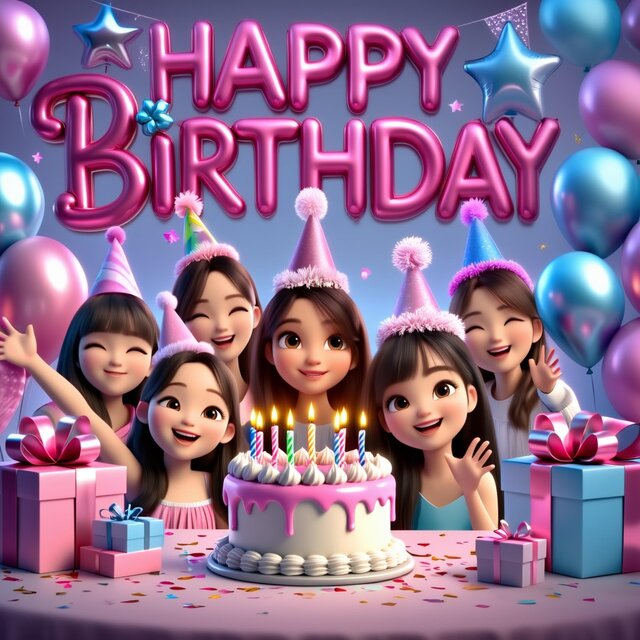 Happy Birthday Girls