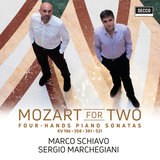 Mozart: Sonata for Piano Four-Hands in C Major, K. 521 - II. Andante