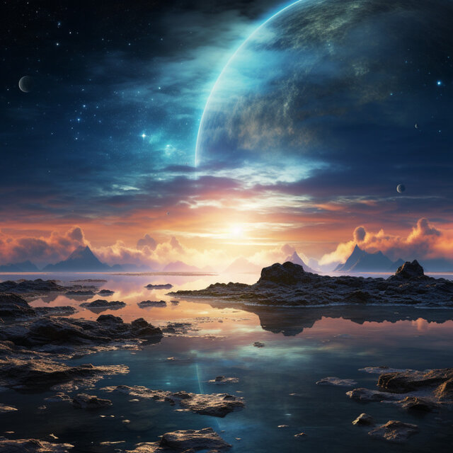Oceanic Meditation Harmony: Melodic Seascapes