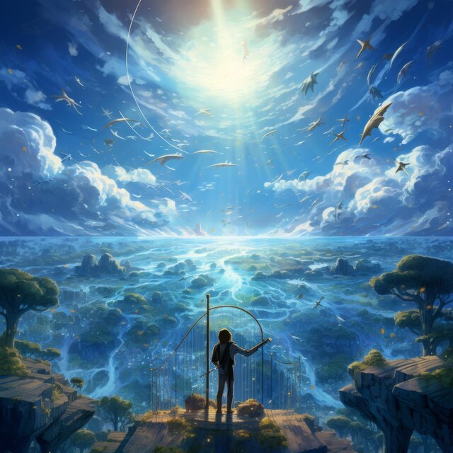 À la lueur de la Lune de Harpe