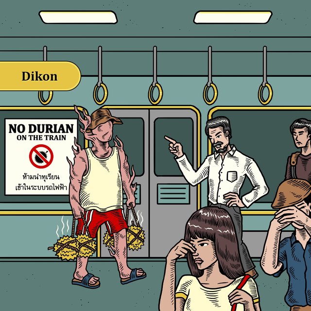 No Durian on the Train
