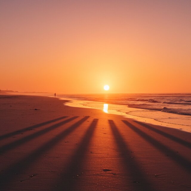 The sunset that was too late