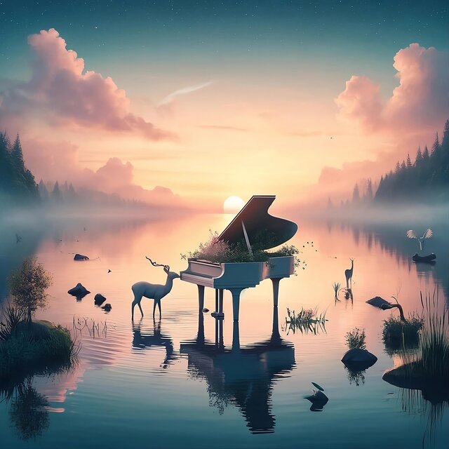 Relaxing Piano Background Study Music