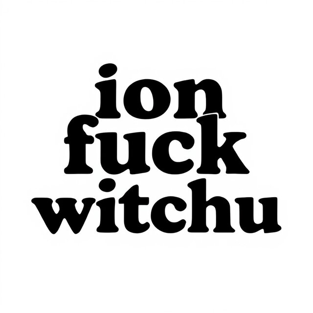 ion fuck witchu