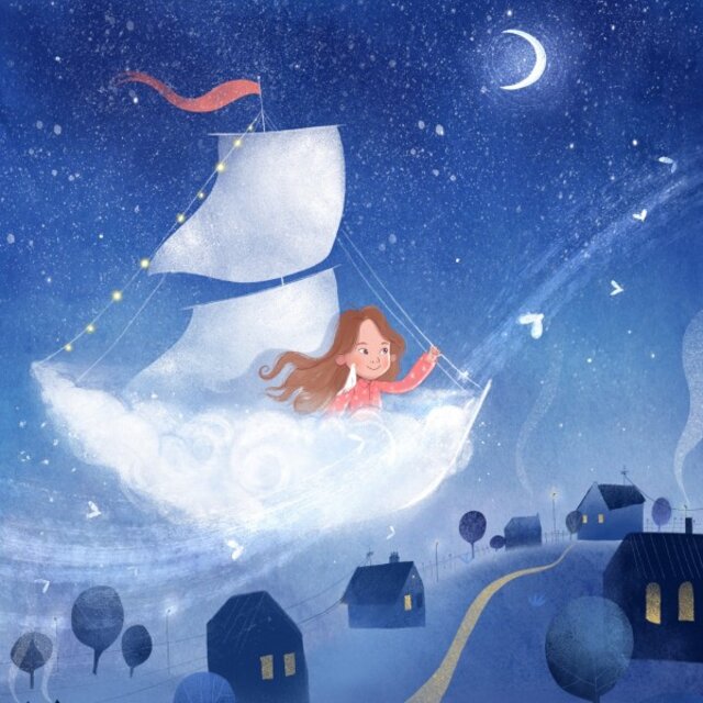 El Sueño de la Niña de la Luna (Cuento para Dormirse)