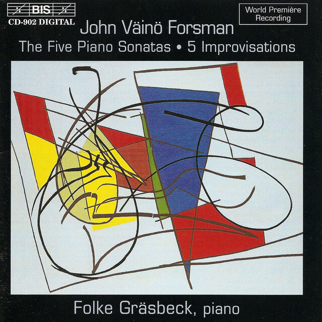 Forsman: Piano Sonatas Nos. 1-5  / 5 Improvisations