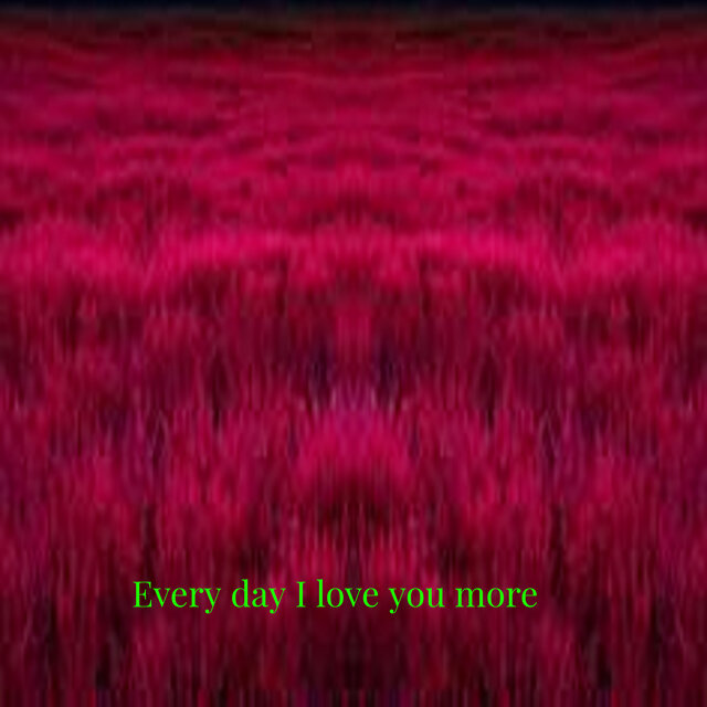 Every Day I Love You More