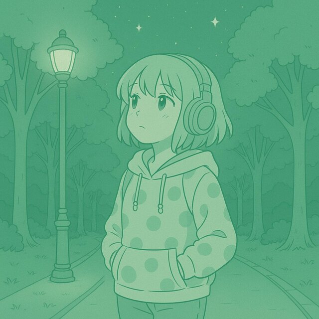 Pastel Midnight Promenade