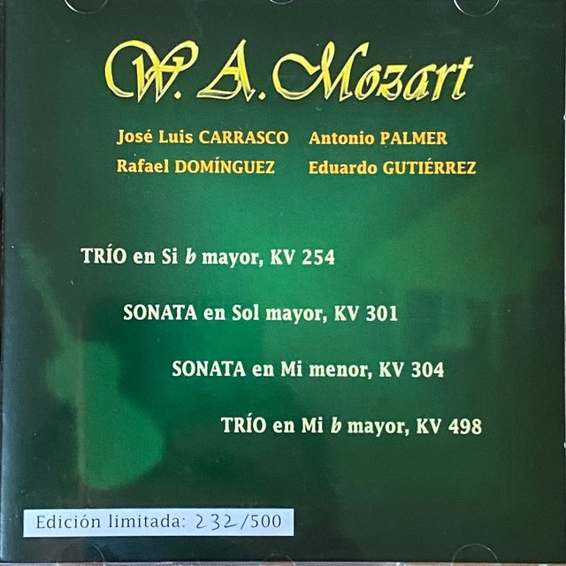 Mozart Tríos & Sonatas