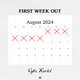 Cover art for album First Week Out by Vybz Kartel