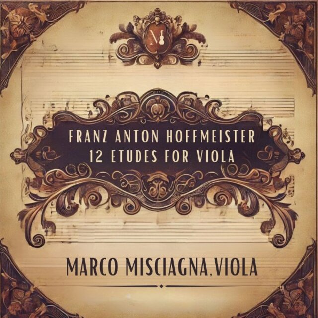 Franz Anton Hoffmeister: 12 Etudes for Viola