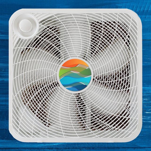 Hallway Box Fan White Noise Lulls to Sleep
