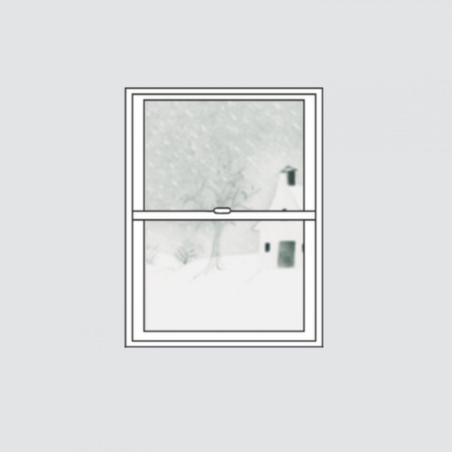 snow out the window
