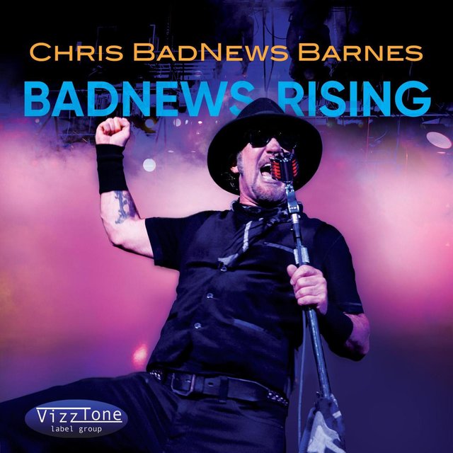 Cover art for album BadNews Rising by Chris BadNews Barnes
