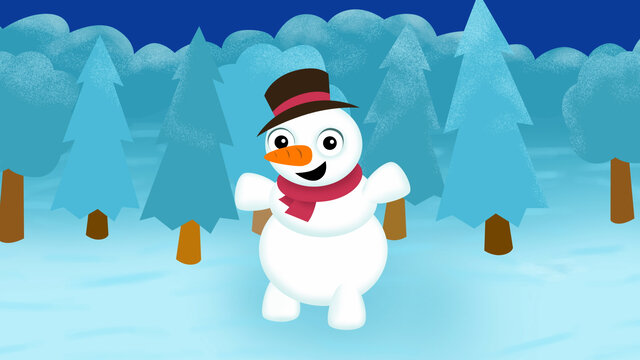 New Christmas songs for kids (10 min - HQ audio production - English)