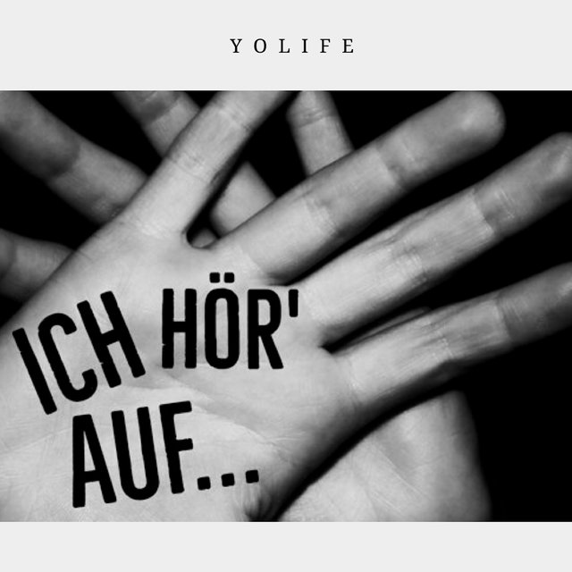 Ich hör auf