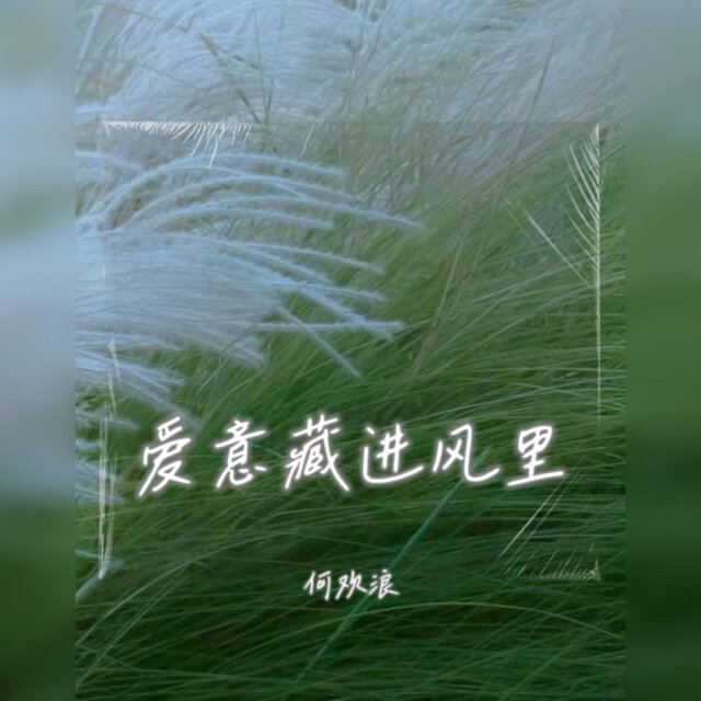 爱意藏进风里