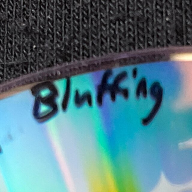 bluffing