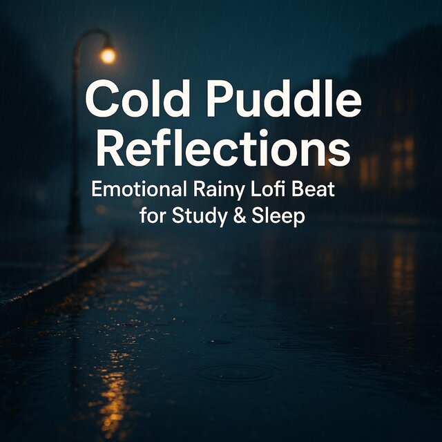 Cold Puddle Reflections | Emotional Rainy Lofi Beat for Study & Sleep