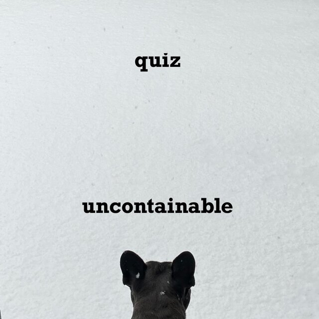 Uncontainable
