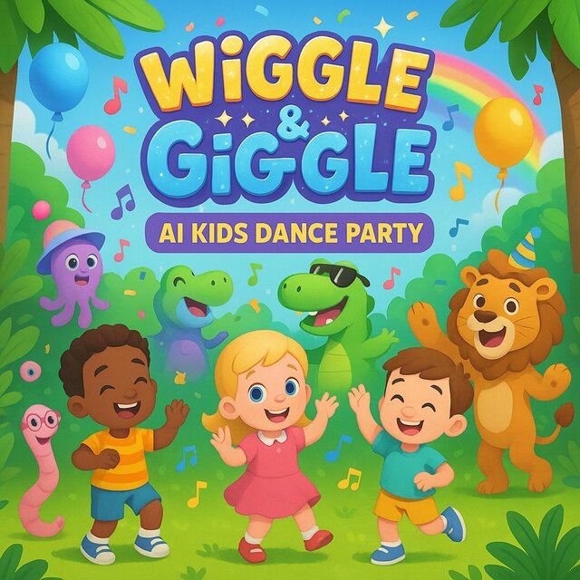 Wiggle & Giggle: AI Kids Dance Party