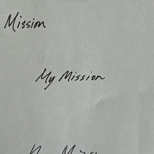 My Mission