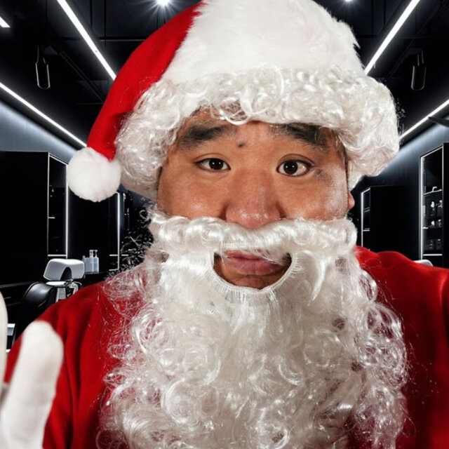 ASMR Santa Gives You a Haircut