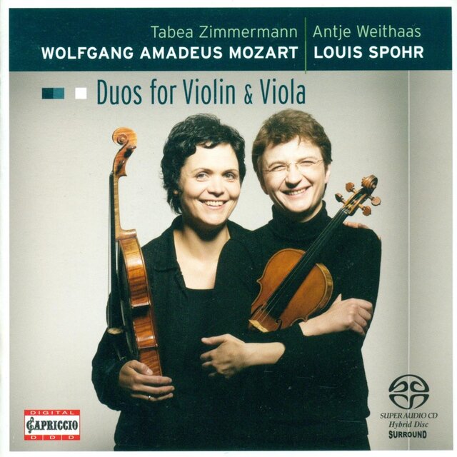 Mozart, W.A.: Duos for Violin and Viola - K. 423, 424 / Spohr, L.: Duo for Violin and Viola, Op. 13