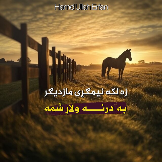 زه لکه نيمګړی مازديګر به درنه ولاړ شمه