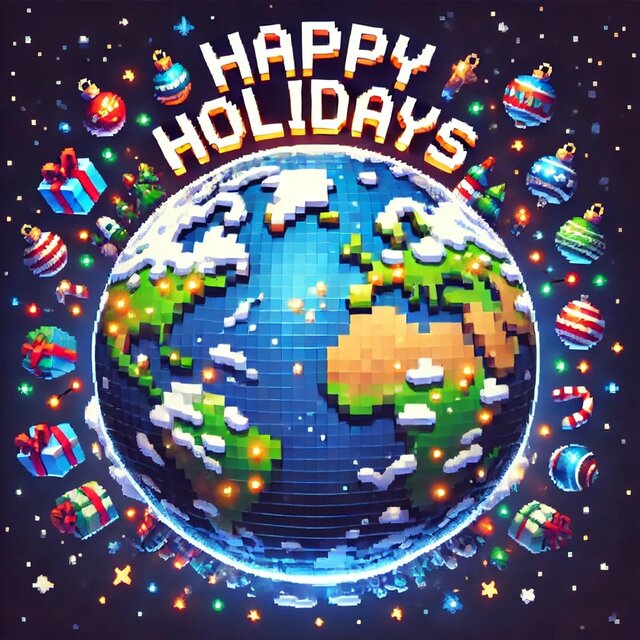Lo-fi Happy Holidays Around the World