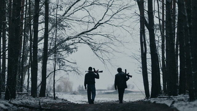 Tripping Over Guns At Sunset