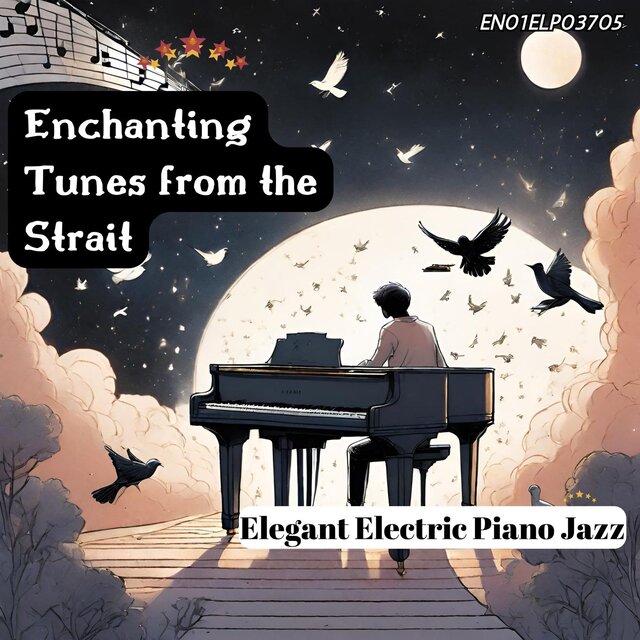 Enchanting Tunes from the Strait: Elegant Electric Piano Jazz