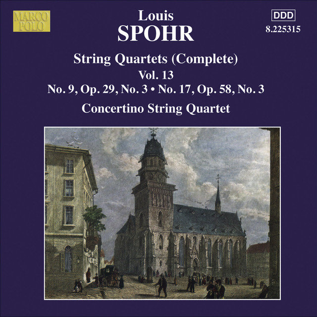 Spohr: String Quartets Vol. 13