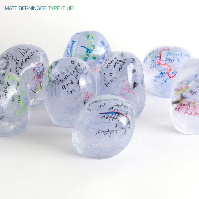 Cover art for album Type It Up by Matt Berninger