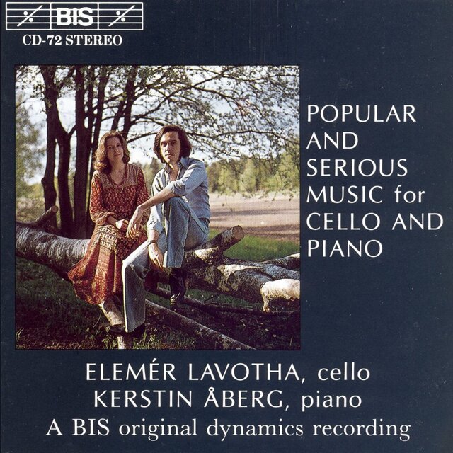 Saint-Saens / Tchaikovsky / Rachmaninov: Popular and Serious Music for Cello and Piano