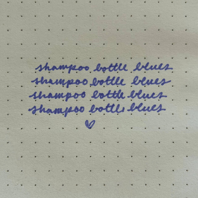 shampoo bottle blues