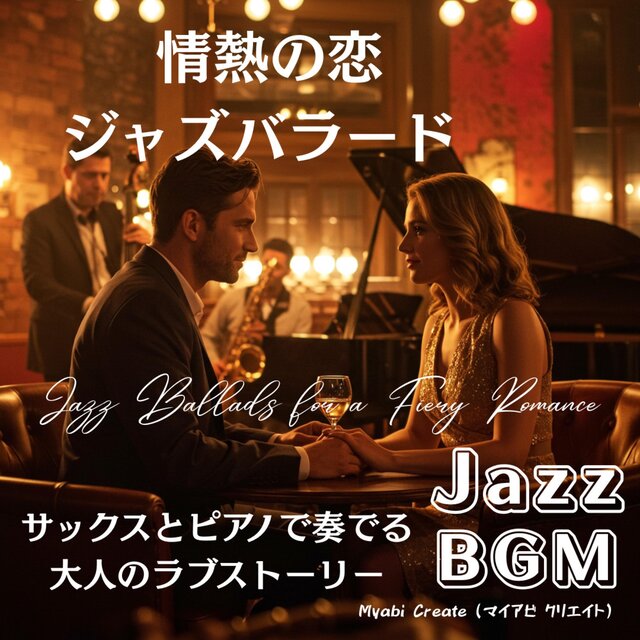 情熱の恋ジャズバラード - サックスとピアノで奏でる大人のラブストーリー Jazz BGM 作業用 店舗用