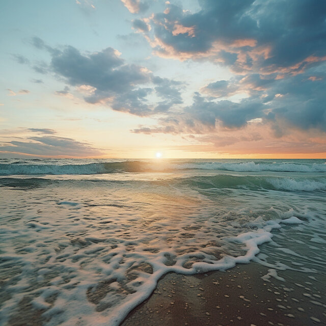 Serenity Ocean: Peaceful Sounds for Meditation